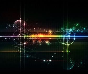 Abstract Futuristic Background Vector Art
