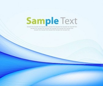 Vector Blue Abstract Background Artwork