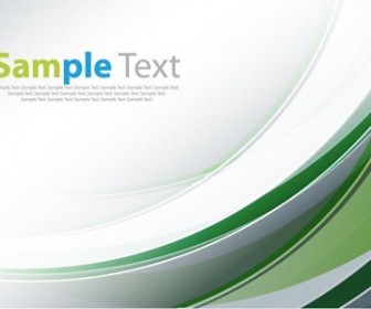 Vector Illustration Abstract Green Background