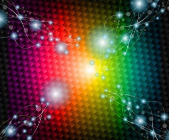 Vector Image of Abstract Colorful Background