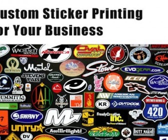 Custom Sticker Printing for Your Business