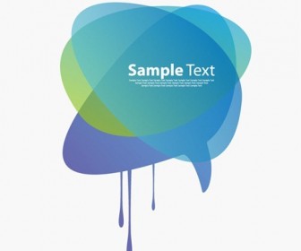 Modern Speech Bubble Vector Graphic