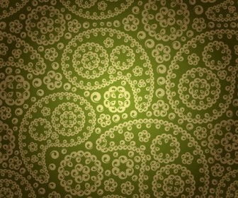 Vintage Floral Pattern Seamless Background
