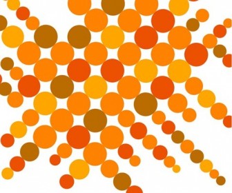 Circular Pattern Vector Background