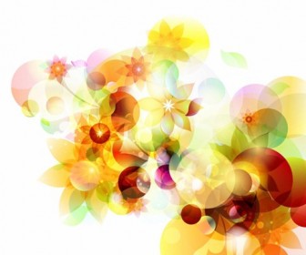 Abstract Autumn Sunshine Vector Background