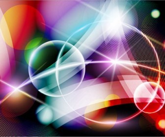 Abstract Colorful Design Background Vector Illustration