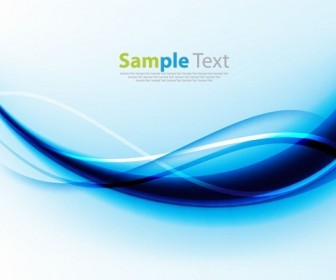 Abstract Awesome Blue Background Vector Illustration