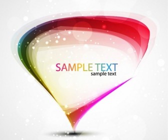 Abstract Colorful Rainbow Vector Art