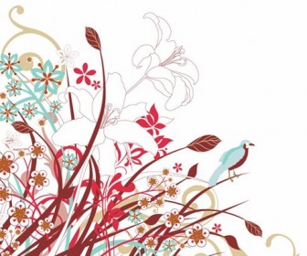 Beautiful Flower Vector Illustration