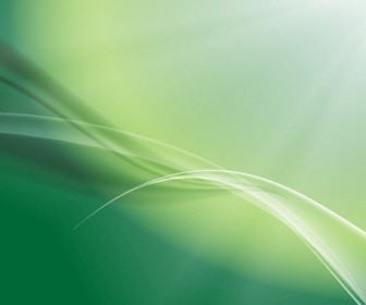 Soft Green Abstract Background Vector