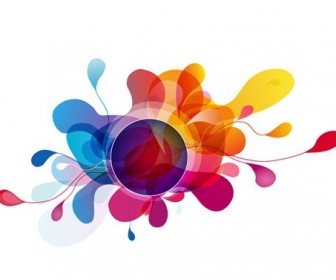 Abstract Background Vector Colorful