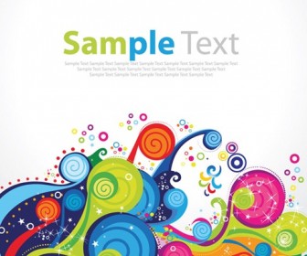 Trend Colorful Pattern Vector Illustration