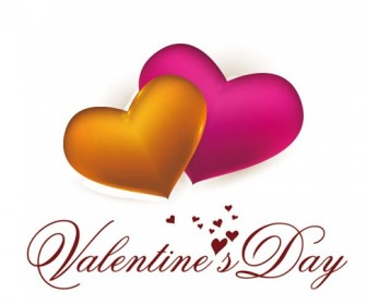 Valentine's Day Card Vector Illustration