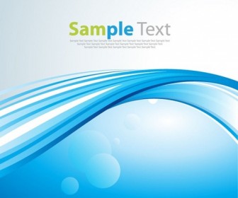 Blue Vector Abstract Background