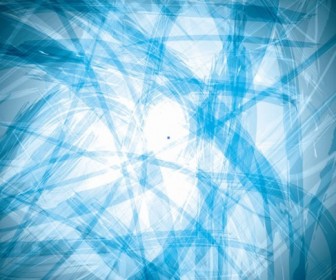 Abstract Blue Mess Vector Background