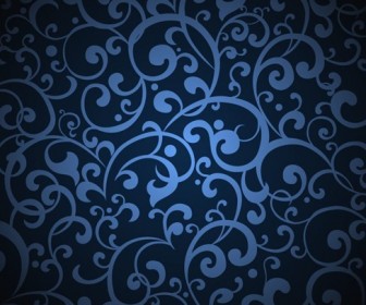 Vintage Blue Background Illustration Vector Graphic