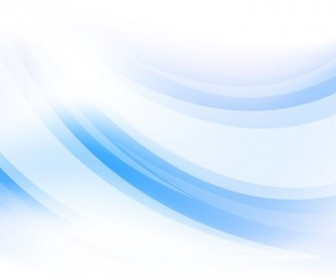 Abstract Blue Curve Vector Background