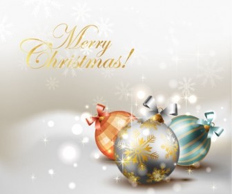 Elegant Christmas Background Vector Graphic