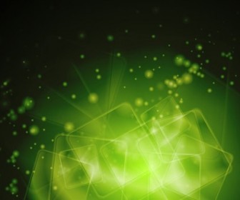 Green Abstract Design Background Vector