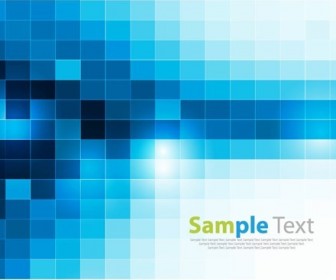 Abstract Square Pixel Mosaic Background