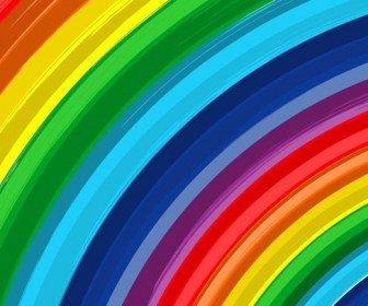 Rainbow Abstract Vector Background