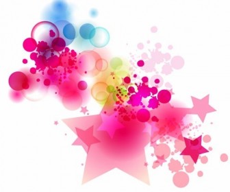 Abstract Colorful Background Vector Art Graphic