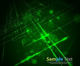 Virtual Tecnology Vector Background