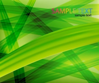 Abstract Green Background Vector Graphic Art