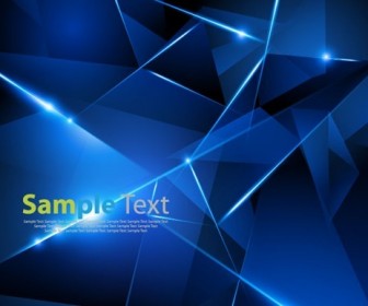 Blue Abstract Background Vector Graphic Art