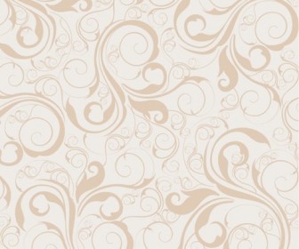 Seamless Floral Pattern Background Vector Graphic