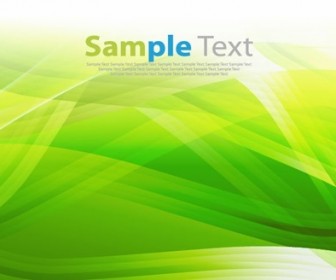 Abstract Green Background Vector Graphic Art