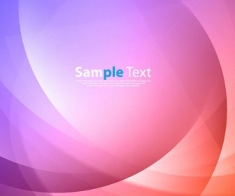 Colorful Smooth Wave Vector Background