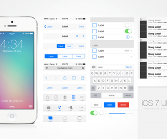 Free iOS 7 UI Kit