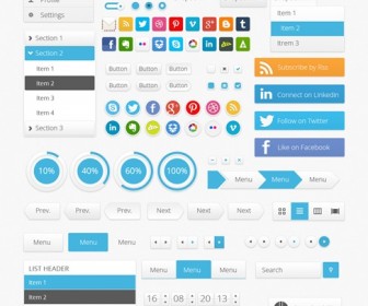 Free Minimal GUI Set