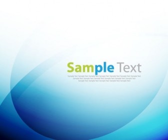 Abstract Blue Vector Background with Blur Lines and Gradient