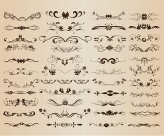 Vector Set for Ornate and Decoration Elements