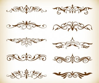 Decorative Elements Vector Set for Your Design