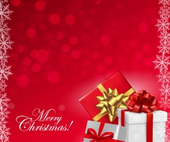 Christmas Background Vector Graphic