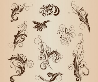 Vector Set of Pattern Design Elements