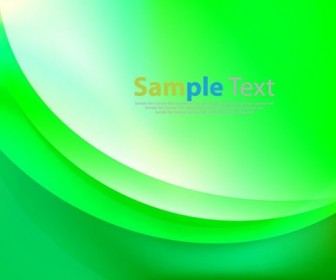 Abstract Natural Green Background Vector Illustration