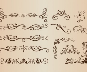 Vector Set of Decorative Elements