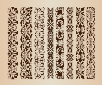 Border Decoration Elements Patterns