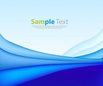 Blue Abstract Background Vector Illustration