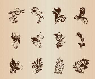 Floral Patterns for Design Vector Set