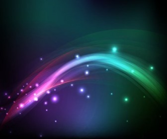 Vector Shiny Colorful Background