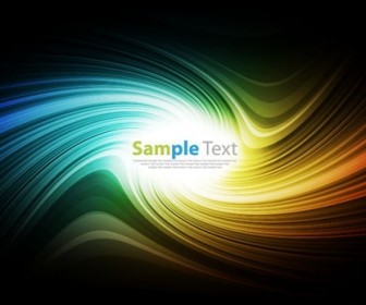 Vector Smooth Colorful Abstract Background