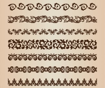 Decorative Borders Vector Set for Design