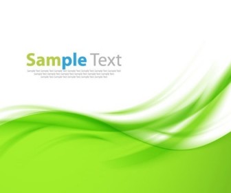 Abstract Green Design Background Vector Illustration