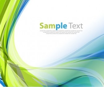 Abstract Green Blue Design Vector Illustration Art Background