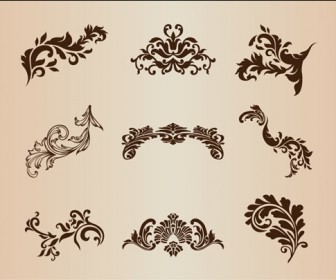 Decorative Design Element Vector Set